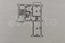2-к. квартира, 47 м², 3/5 эт.