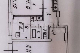 2-к. квартира, 49 м², 1/9 эт.
