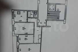 3-к. квартира, 62,8 м², 7/9 эт.