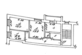 3-к. квартира, 76,4 м², 5/6 эт.