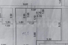 1-к. квартира, 34,5 м², 2/3 эт.