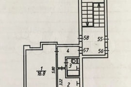1-к. квартира, 30,4 м², 2/5 эт.